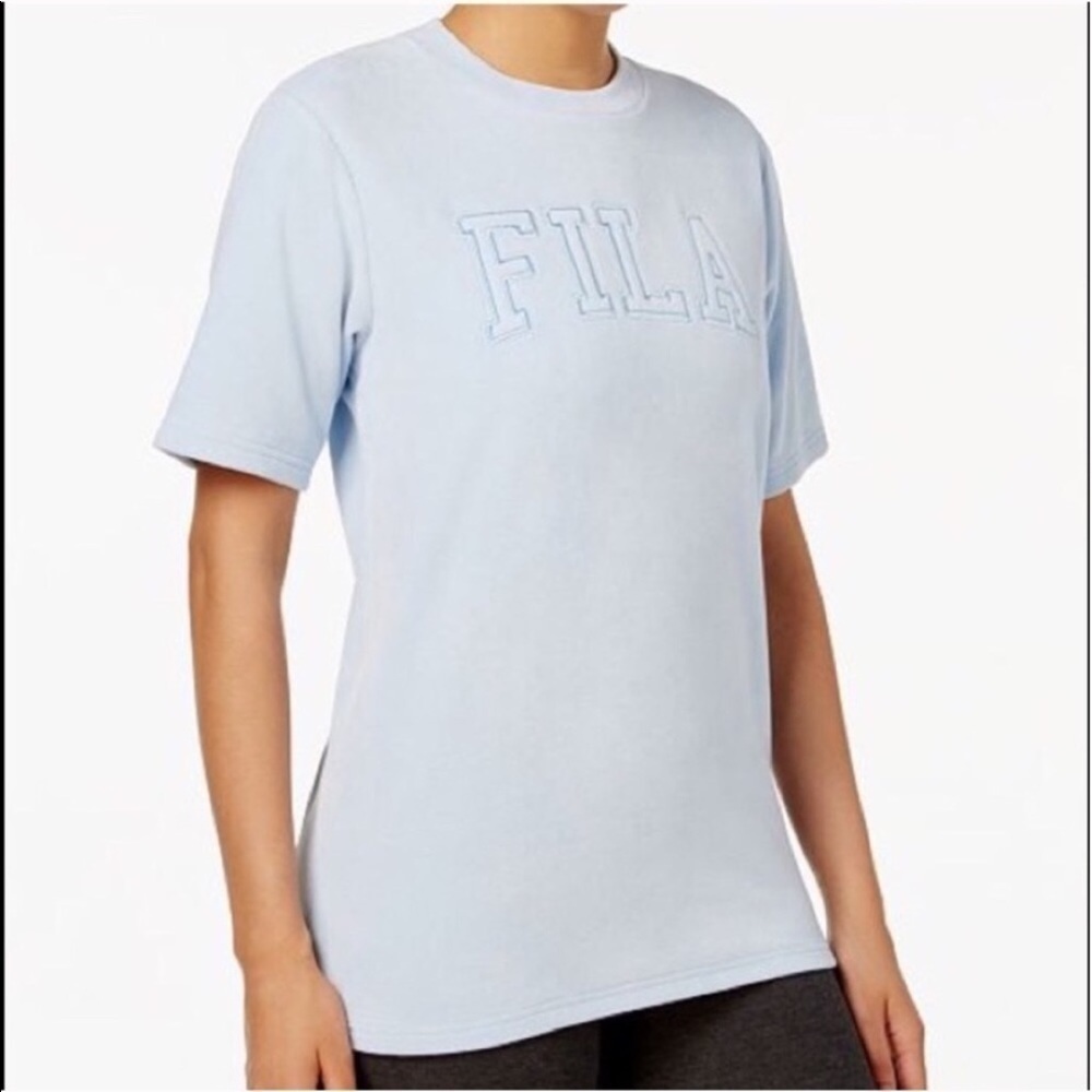 Fila Velour Soft Short Sleeves Sweatshirt